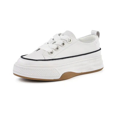 (W) Exull Casual Shoe 'White Elevated'