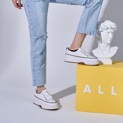 (W) Exull 休闲鞋 '白色增高款' 12174200 Details for (W) Exull 休闲鞋 '白色增高款' 12174200