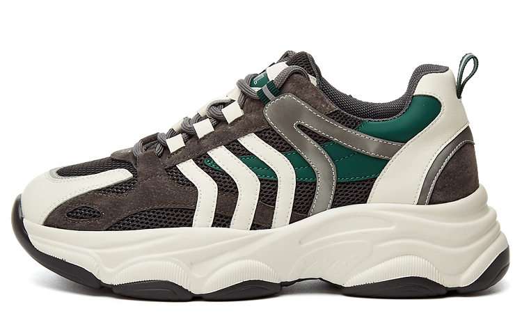 (W) Exull Chunky Sneakers 'White-Grey'