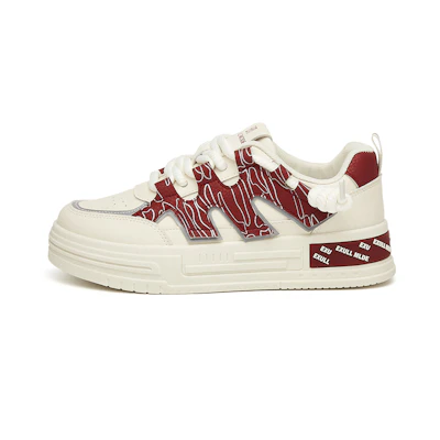 (W) Exull EASE Q Synthetic Leather Platform 'Versatile Low-Top Sneaker'