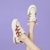 (W) Exull EASE Q Kulit Sintetik Platform 'Kasut Sneaker Rendah Serbaguna' 73174018