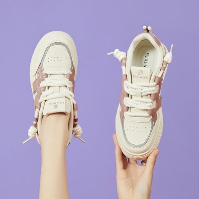 (W) Exull EASE Q Kulit Sintetik Platform 'Kasut Sneaker Rendah Serbaguna' 73174018 Details for (W) Exull EASE Q Kulit Sintetik Platform 'Kasut Sneaker Rendah Serbaguna' 73174018