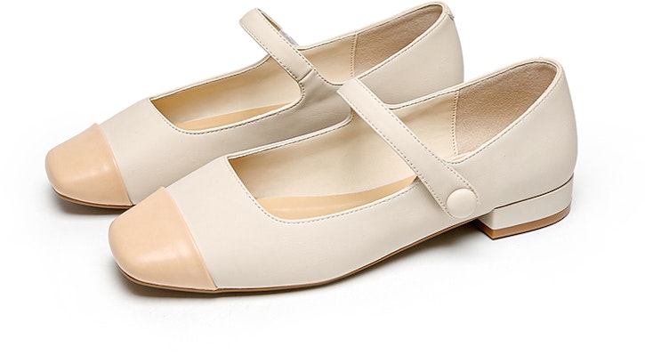 EXULL 依思Q PU 瑪麗珍氣質時尚拼接 休閒單鞋 女款 Lookbook EXULL 依思Q PU 瑪麗珍氣質時尚拼接 休閒單鞋 女款