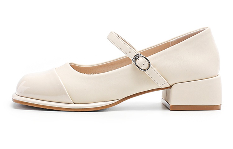 Buy (W) Exull Es Q Sintético Cuadrada Tacón 4cm 'Mary Jane' 7315002161