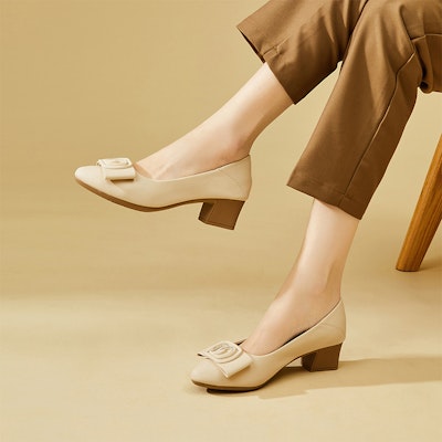 (Women) EXULL ESQ 4.3cm 'Chic Versatile Block Heel' 73170032 14