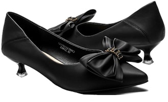 (W) (女性用) Exull EsQ「ブラックボウタイキトンヒール」1217011260 1217011260 Order (W) (女性用) Exull EsQ「ブラックボウタイキトンヒール」1217011260 1217011260