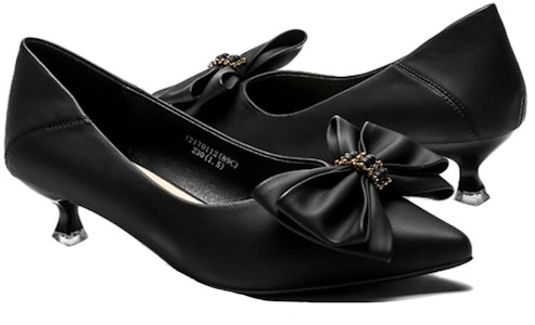 (W) (女性用) Exull EsQ「ブラックボウタイキトンヒール」1217011260 1217011260 Order (W) (女性用) Exull EsQ「ブラックボウタイキトンヒール」1217011260 1217011260