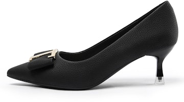 (Women) Exull ESQ 'Black Professional Mid-Heel' 1217004160 (Women) Exull ESQ 'Black Professional Mid-Heel' 1217004160