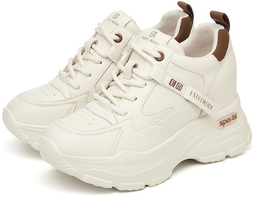 (W) Exull ESQ 'Zapatilla Dad con Suela Elevada de 4cm' 7317762008 6