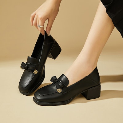 (W) Exull EsQ 'Sepatu Loafer Kasual Kenyamanan Kulit Sintetis' 7317104260 Sizing (W) Exull EsQ 'Sepatu Loafer Kasual Kenyamanan Kulit Sintetis' 7317104260