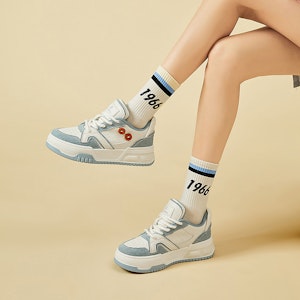 (W) Exull ESQ Sneakers Kanvas Low 'Sole Tebal Nyaman' 73174016 3