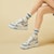 (Women) Exull ESQ Canvas Platform Sneakers Low 'Comfort Thick Sole' 73174016
