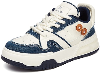 (W) Exull ESQ Sneakers Kanvas Low 'Sole Tebal Nyaman' 73174016 5