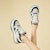 (Women) Exull ESQ Canvas Platform Sneakers Low 'Comfort Thick Sole' 73174016