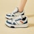 (Women) Exull ESQ Canvas Platform Sneakers Low 'Comfort Thick Sole' 73174016