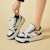 (Women) Exull ESQ Canvas Platform Sneakers Low 'Comfort Thick Sole' 73174016