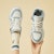 (Women) Exull ESQ Canvas Platform Sneakers Low 'Comfort Thick Sole' 73174016