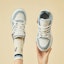 Purchase (Women) Exull ESQ Canvas Platform Sneakers Low 'Comfort Thick Sole' 73174016