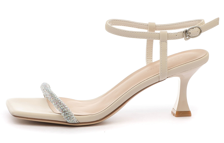 (W) Exull ESQ High Heels 6.5cm 'Rhinestone Sexy Slim'