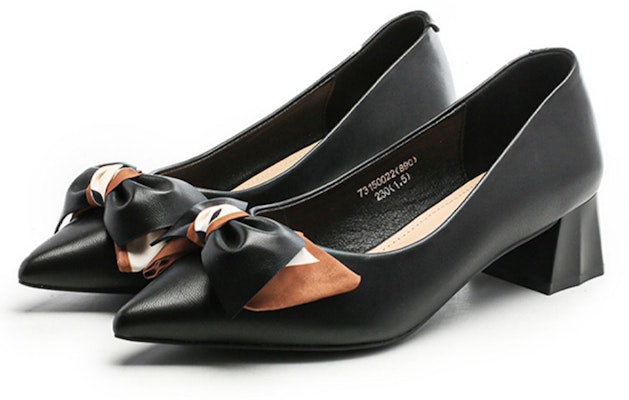 (W) 엑설 ESQ '블랙 보타이' 하이힐 7315002260 Order (W) 엑설 ESQ '블랙 보타이' 하이힐 7315002260