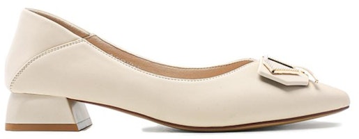 (W) Exull EsQ Kulit 'Heels Blok Krem Ujung Runcing Prancis' 7315000371 Order (W) Exull EsQ Kulit 'Heels Blok Krem Ujung Runcing Prancis' 7315000371