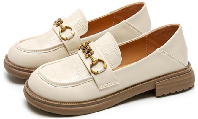 (W) Exull ESQ Kasut Kulit Kasual 'Beige Comfort' 1217102671 Order (W) Exull ESQ Kasut Kulit Kasual 'Beige Comfort' 1217102671