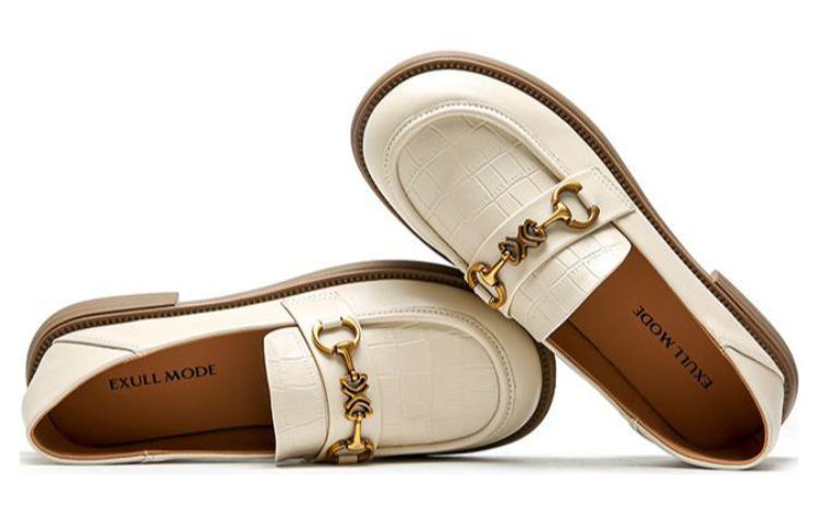 Lookbook (W) 女性用 Exull ESQ レザー カジュアル スニーカー「ベージュコンフォート」1217102671 1217102671