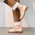 (W) Exull ESQ Kasut Kulit Kasual 'Beige Comfort' 1217102671