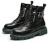 Order (W) But Kasut But Exull ESQ Kulit Tebal Gaya Dr. Martens 'Hitam 5cm' 1218600960