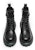 (W) But Kasut But Exull ESQ Kulit Tebal Gaya Dr. Martens 'Hitam 5cm' 1218600960