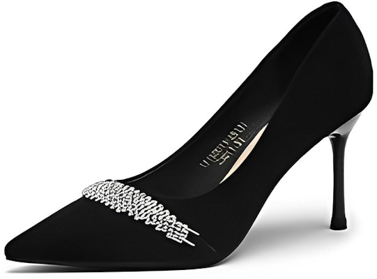(W) EXULL ESQ Kulit Tumit Runcing Mules 8.5cm 'Hitam Stiletto' 1315008660 Buy (W) EXULL ESQ Kulit Tumit Runcing Mules 8.5cm 'Hitam Stiletto' 1315008660