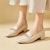 (W) Exull ESQ Loafer Mules 'Square Toe' Kasut Lelaki Tumit Rata Segi Empat 73171015