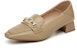 (W) Exull ESQ Loafer Mules 'Square Toe' Kasut Lelaki Tumit Rata Segi Empat 73171015