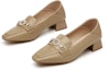 Purchase (W) Exull ESQ Loafer Mules 'Square Toe' Kasut Lelaki Tumit Rata Segi Empat 73171015