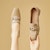 (W) Exull ESQ Loafer Mules 'Square Toe' Kasut Lelaki Tumit Rata Segi Empat 73171015