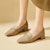 (W) Exull ESQ Loafer Mules 'Square Toe' Kasut Lelaki Tumit Rata Segi Empat 73171015