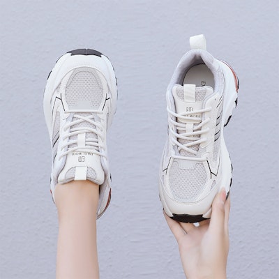 EXULL 依思Q 合成革 運動舒適 低幫 老爹鞋 4.5cm 女款 6