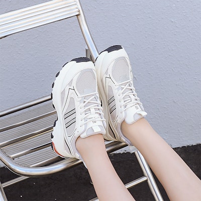 EXULL 依思Q 合成革 運動舒適 低幫 老爹鞋 4.5cm 女款 7