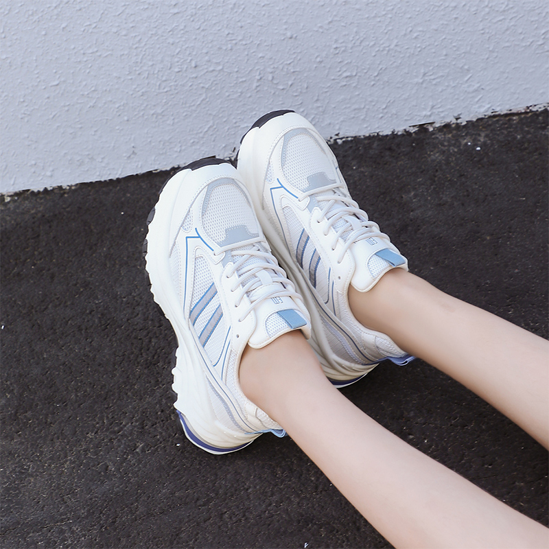 Details for EXULL 依思Q 合成革 運動舒適 低幫 老爹鞋 4.5cm 女款