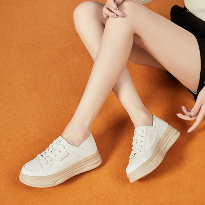 (W) Exull ESQ Low Top 'Suela Gruesa Comodidad' 7317404171 3