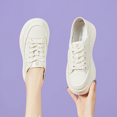 (W) Exull ESQ Low Top 'Suela Gruesa Comodidad' 7317404171 8