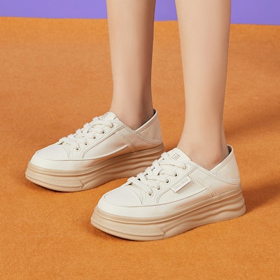 (W) Exull ESQ Low Top 'Suela Gruesa Comodidad' 7317404171 1