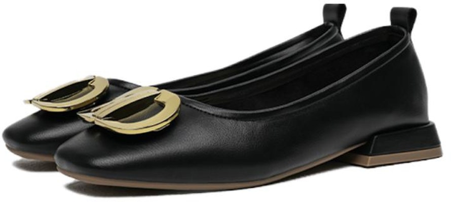 (W) (女性用)エクスールESQ PU「通勤用スクエアトウカジュアルブラック」8215009760 8215009760 Order (W) (女性用)エクスールESQ PU「通勤用スクエアトウカジュアルブラック」8215009760 8215009760