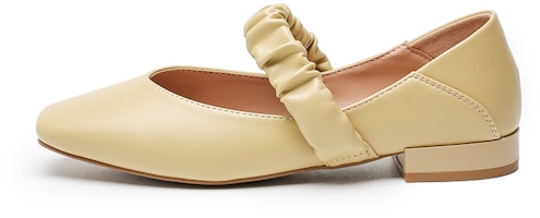 (Women) Exull ESQ PU 'Light Mouth Square Toe Casual Flats' 72170053 (Women) Exull ESQ PU 'Light Mouth Square Toe Casual Flats' 72170053
