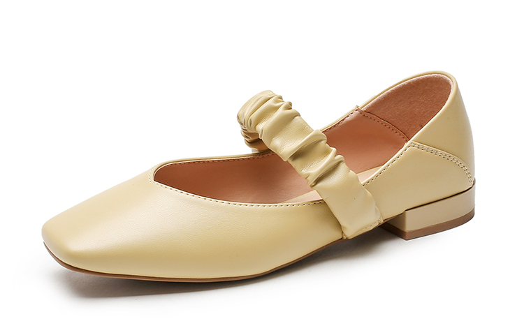 Order (W) Exull ESQ PU 'Sepatu Datar Kasual Light Mouth Toe Kotak' 72170053