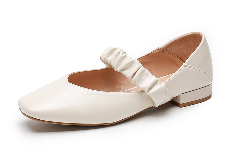 Sizing (W) Exull ESQ PU 'Sepatu Datar Kasual Light Mouth Toe Kotak' 72170053