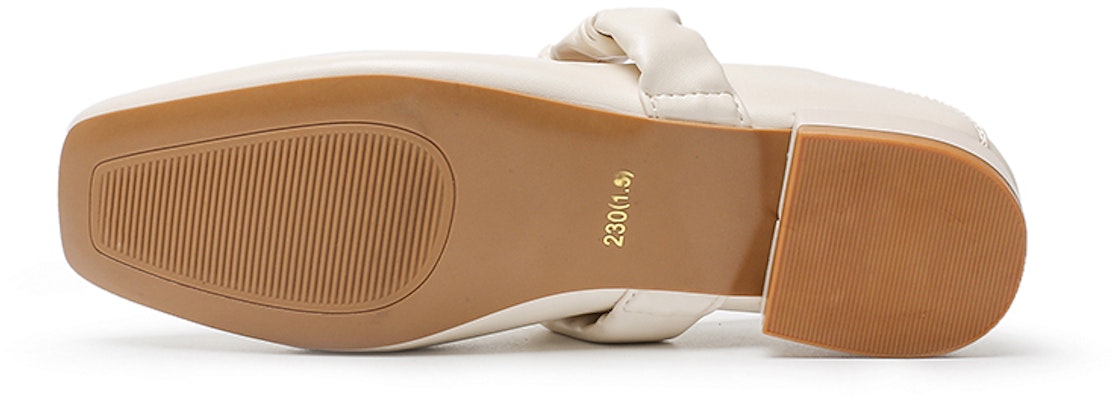 (Women) Exull ESQ PU 'Light Mouth Square Toe Casual Flats' 72170053 1