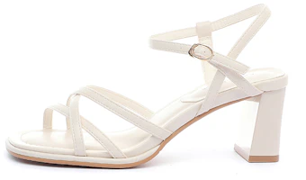 (Women) Exull ESQ PU 'Simple Strap Block Heel' 12164145 (Women) Exull ESQ PU 'Simple Strap Block Heel' 12164145
