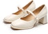 (W) Kasut Tumit Tinggi 7cm 'French Elegance Mary Jane' EXULL ESQ PU 72170081