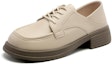 Order (W) Exull ESQ PU Kasut Leper Tumit Chunky 'Beige' 1315103071